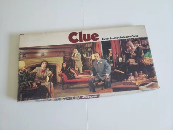 Vintage Clue Detective 1972 Board Game  Not Complete  Retro | Etsy | Etsy (US)