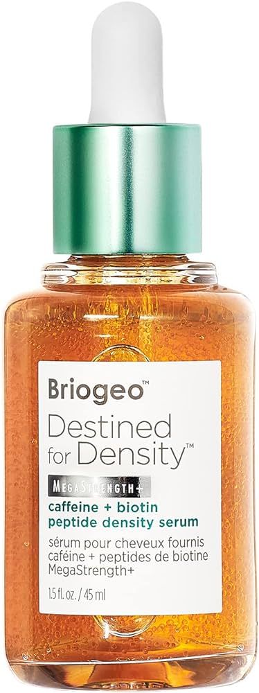 Briogeo Destined For Density MegaStrength + Caffeine + Biotin Peptide Density Serum, Increases Ha... | Amazon (US)