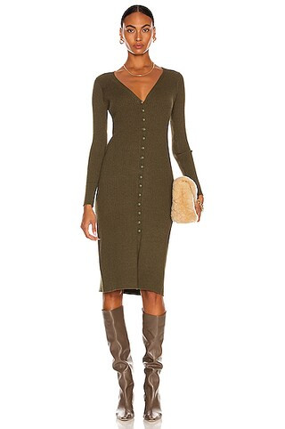 Maci Button Duster Cardigan Dress | FWRD 