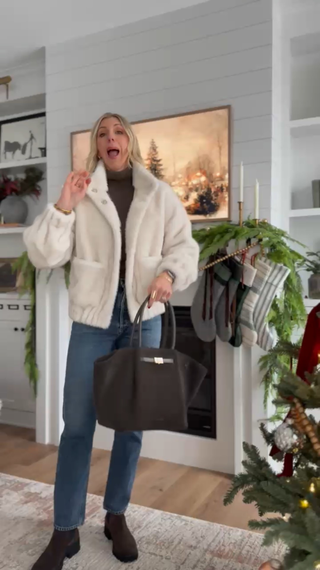 Holiday dressing doesn’t have to be extra to feel elevated. A cozy faux fur moment over the simplest outfit instantly looks intentional and chic.


#LTKHoliday #LTKootd #LTKSeasonal