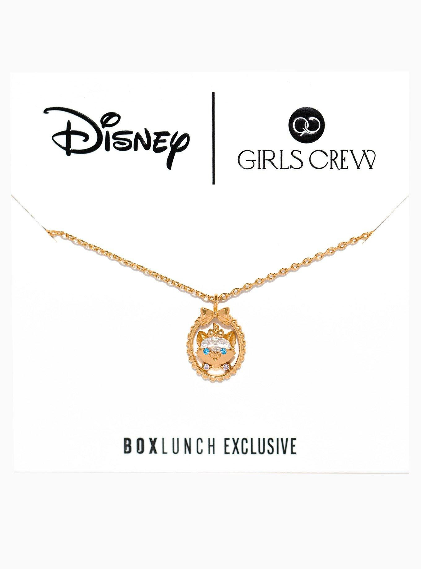 Girls Crew Disney The Aristocats Marie Portrait Necklace - BoxLunch Exclusive | BoxLunch