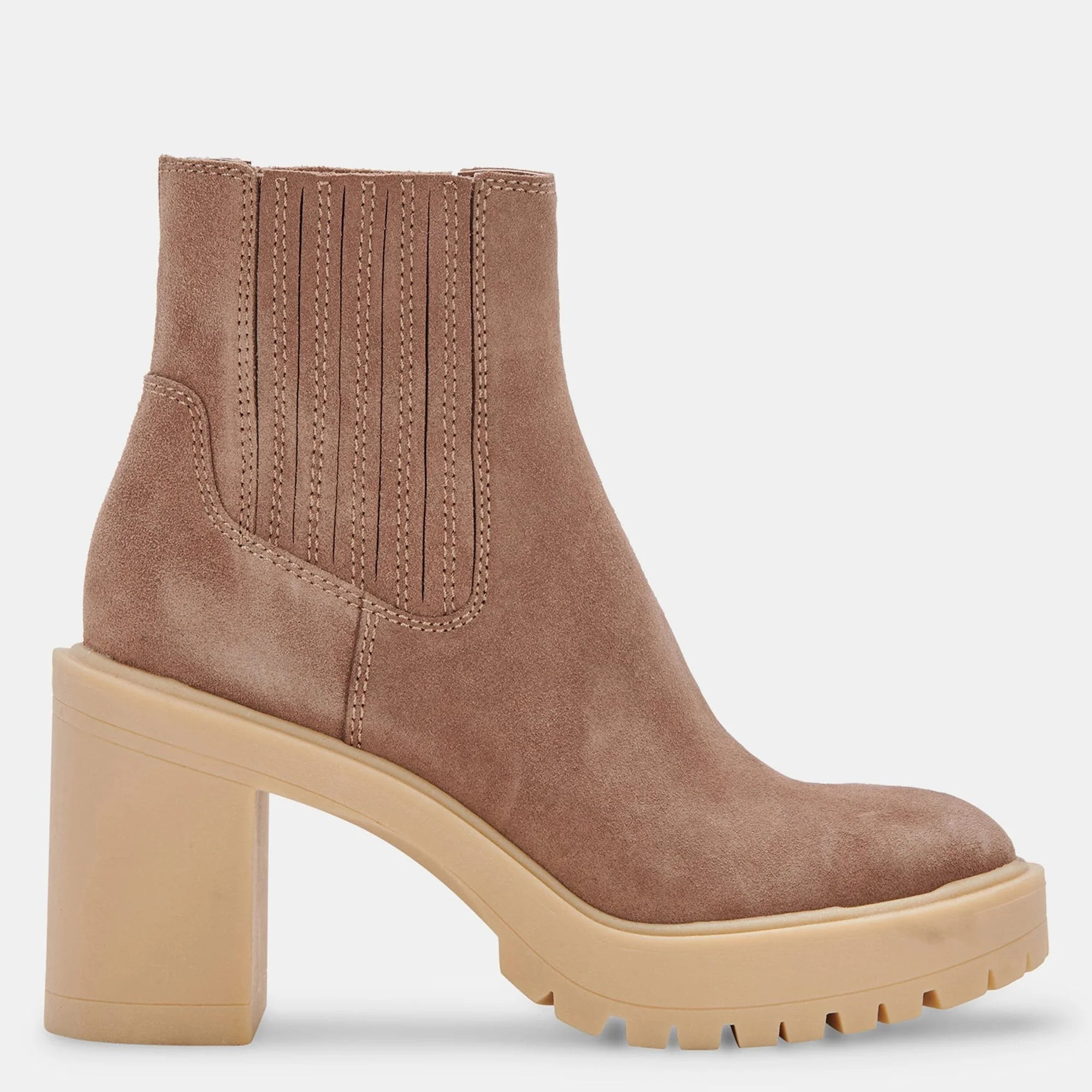 CASTER H2O BOOTIES MUSHROOM SUEDE | Shop Simon