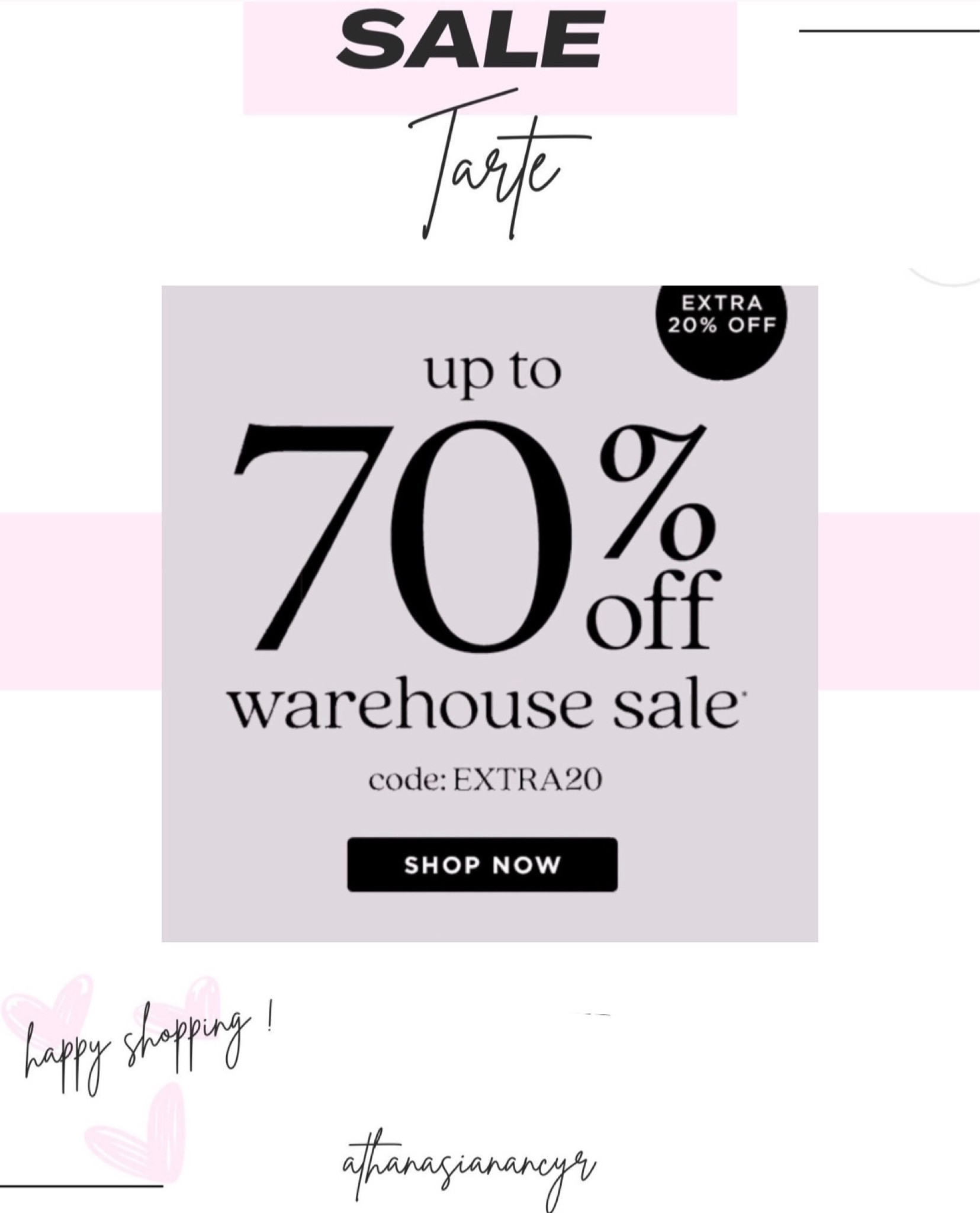 Tarte sale!

#LTKFind #LTKSeasonal #LTKbeauty