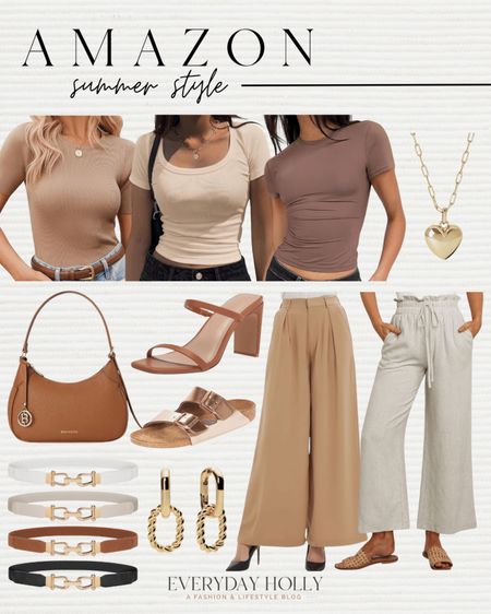 Summer Style Idea


Petite Fashion  Summer Tops  Linen Pants  Wide Leg Pant  Summer Heels  Summer Outfit  Summer Looks   Neutral fashion  Accessories  Casual outfit ideas  EverydayHolly  

#LTKover40 #LTKstyletip 

#LTKSeasonal
