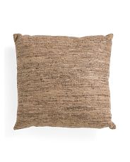 20x20 Natural Homespun And Silk Pillow | Home | T.J.Maxx | TJ Maxx