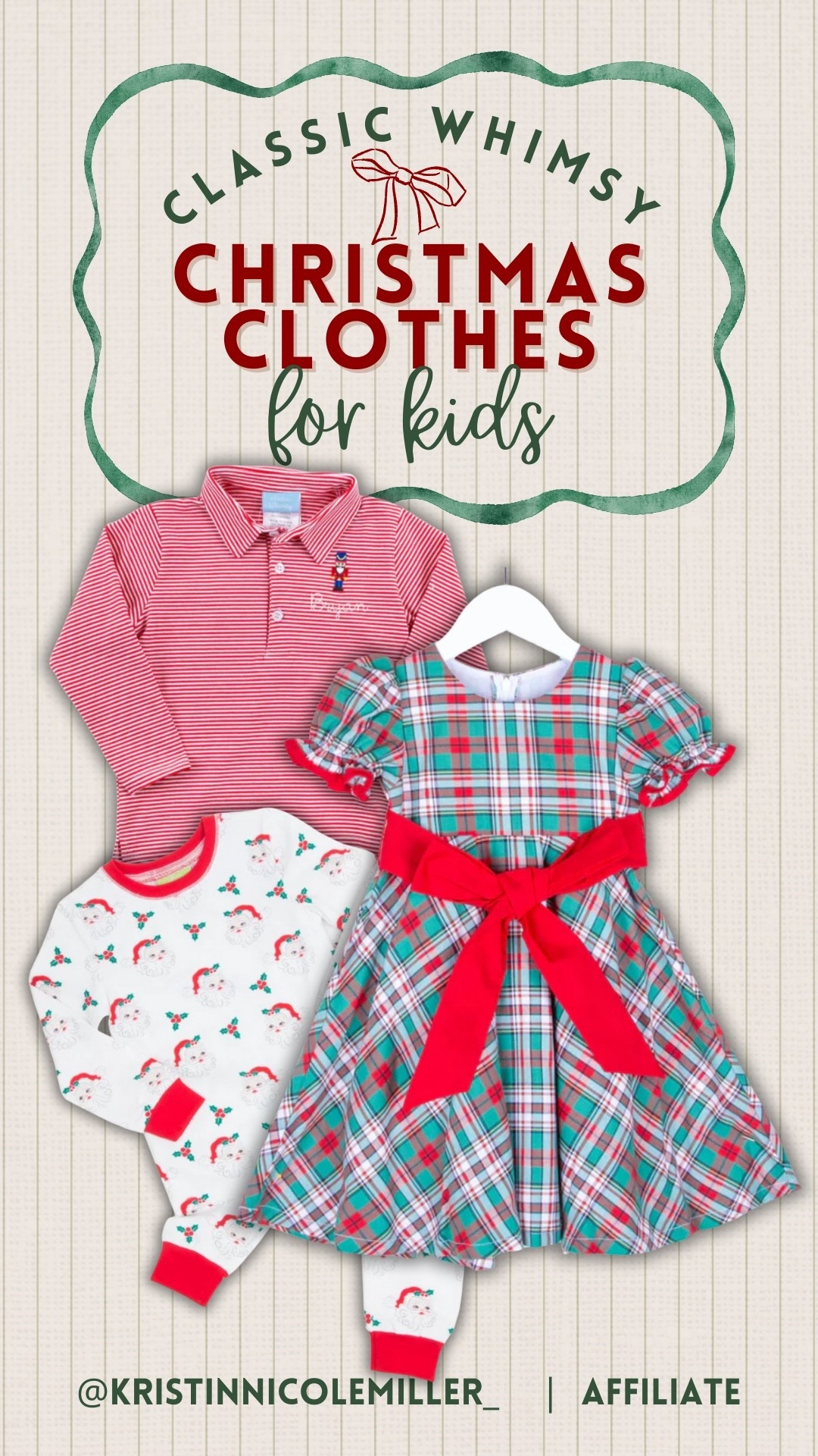 Christmas clothes for kids from classic whimsy! 

Seasonal kids family on sale mom favorites red white green 

#LTKHoliday #LTKSeasonal #LTKKids