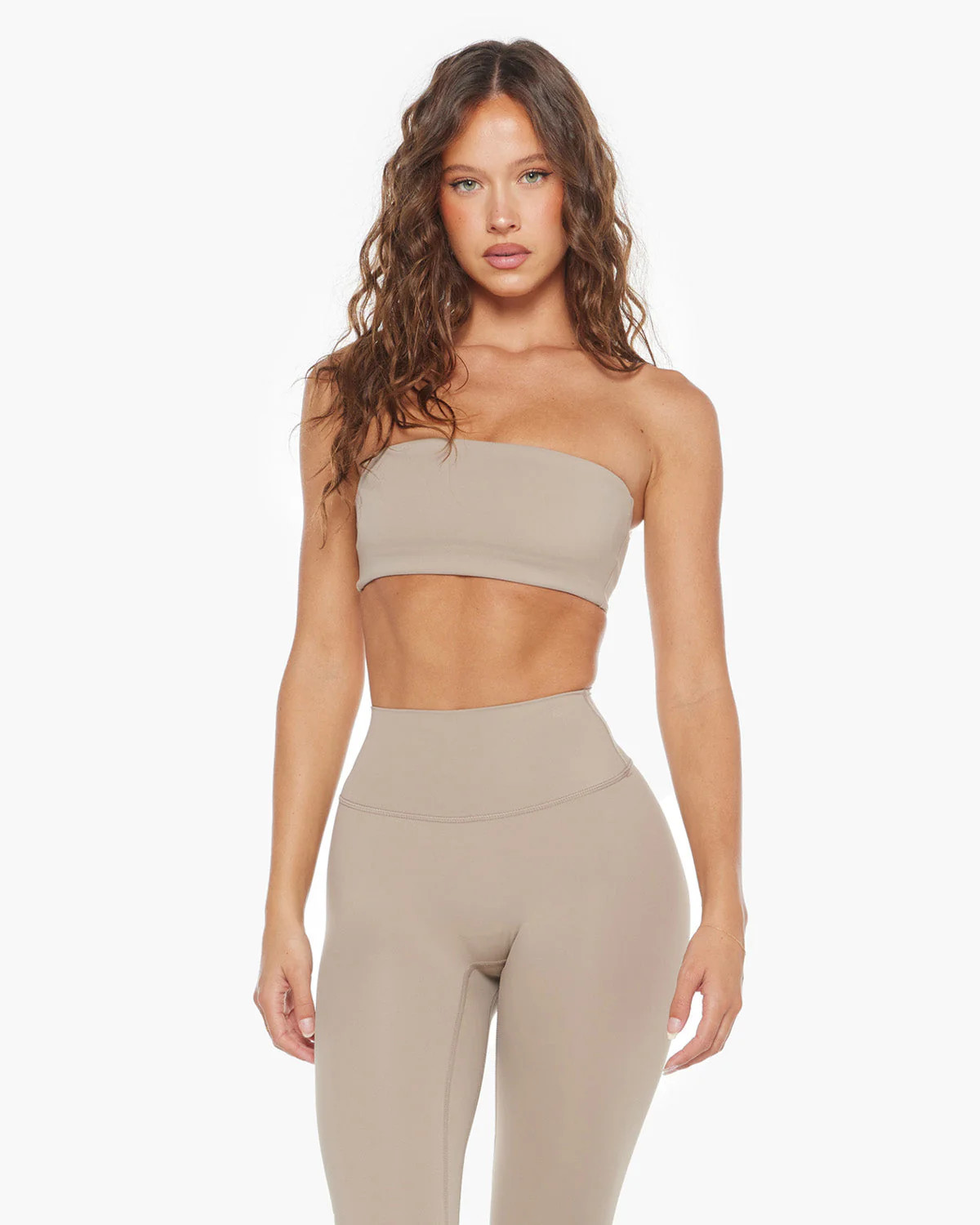 Freedom Form Bandeau | Almond | Crop Shop Boutique US