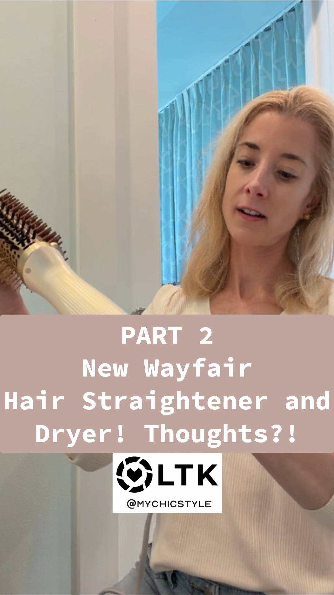 PART 2; New Wayfair Hair Straightener and Dryer! Thoughts?! Drop a comment! LTK beauty and LTK day in my life LTK grwm and first time try of this new luxury haircare item I snagged! 

#LTKdayinmylife #LTKBeauty #LTKgrwm