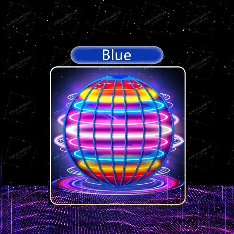 TEMU Led Light-up Spinning Flying Ball - Pvc Material, , Remote Controlled, Collision Technology, Soft And Flexible, Fun, Hand-eye Coordination Development, Ideal For Halloween & Christmas Gifts | Temu Affiliate Program