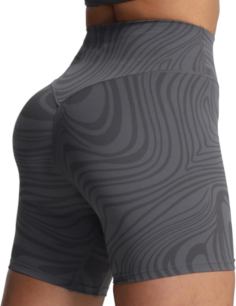 Aoxjox Metamorph Workout Biker Shorts for Women Tummy Control High Waisted Athletic Gym Running D... | Amazon (US)