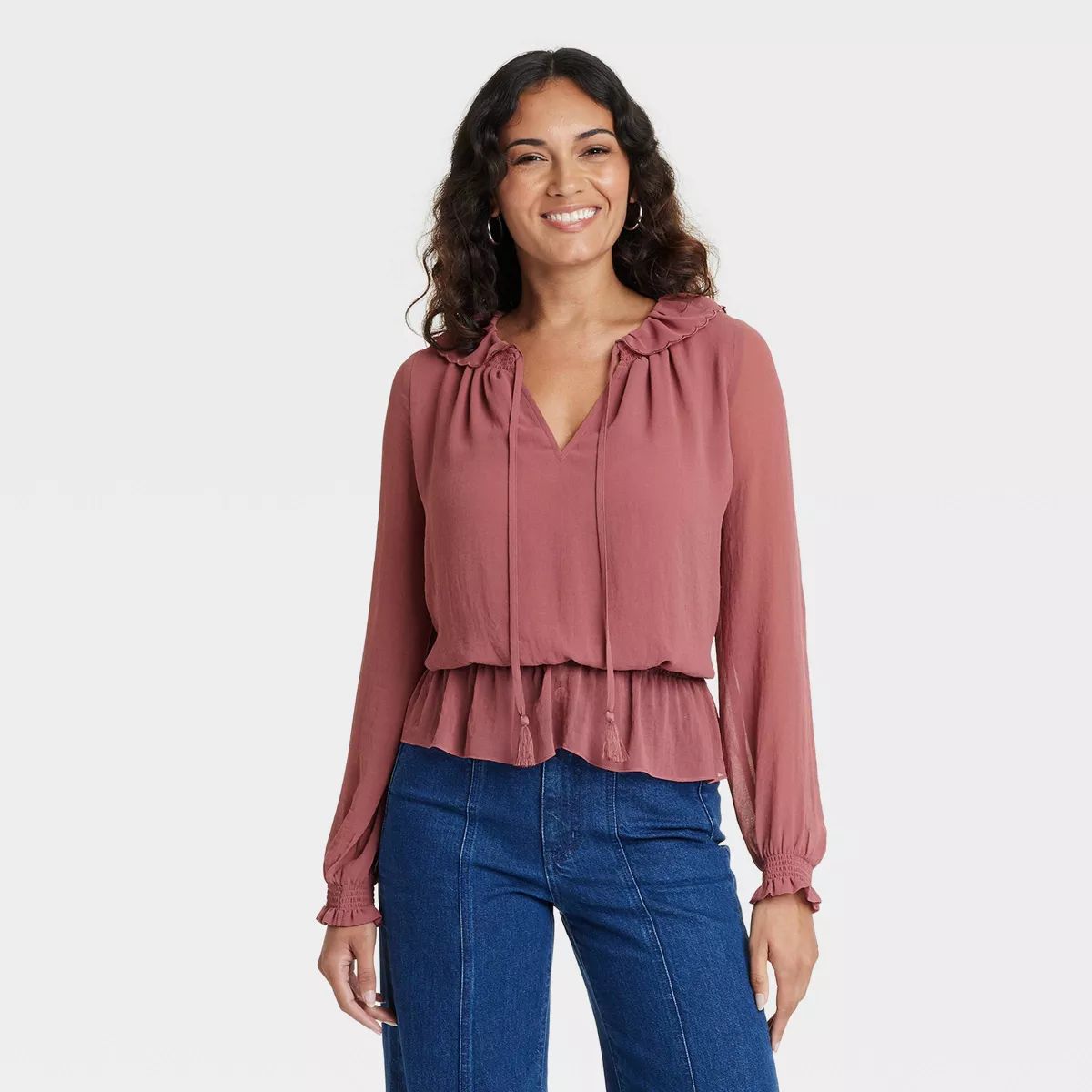 Women's Long Sleeve Blouse - Universal Thread™ | Target