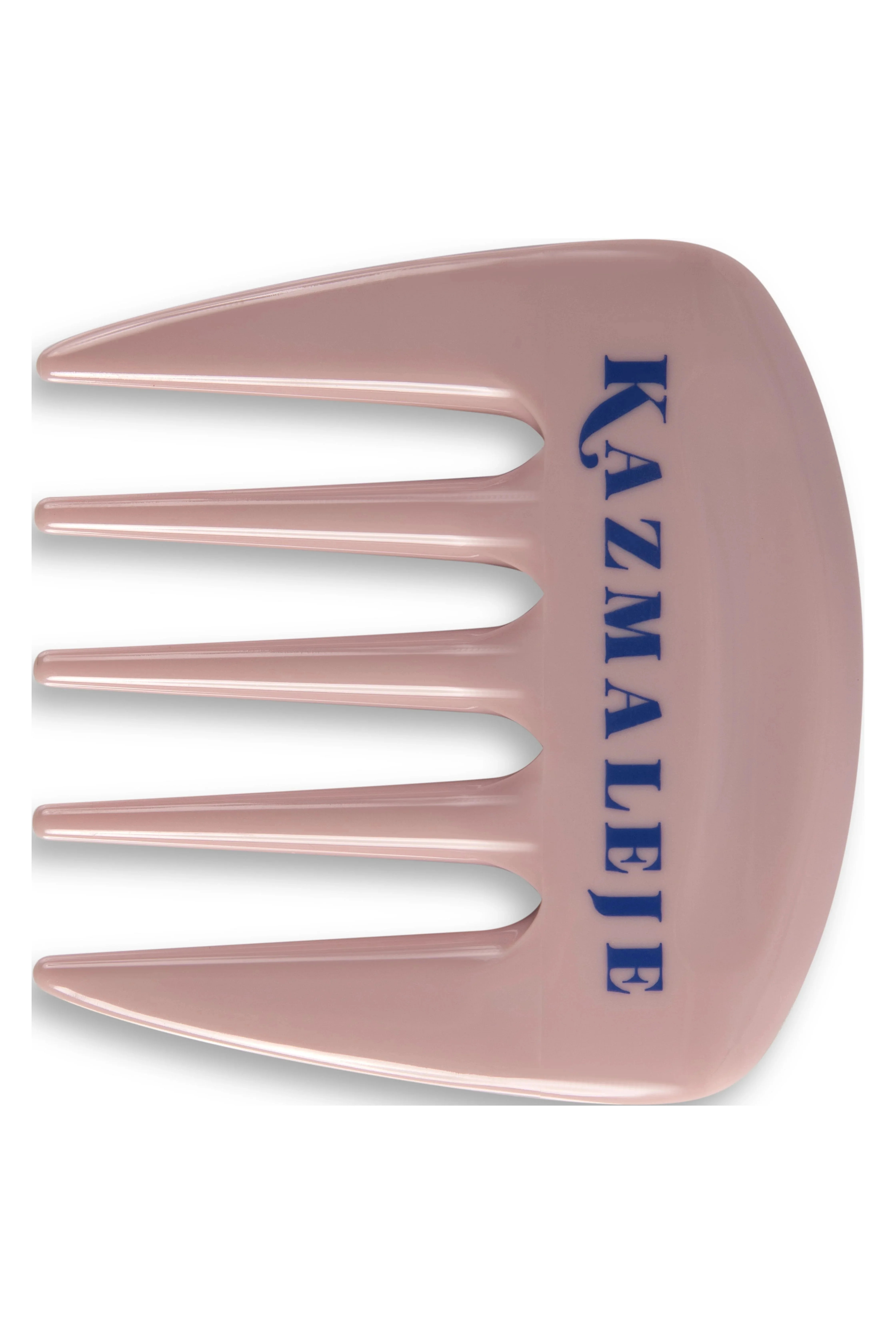 KAZMALEJE Kurls Plus Wide Tooth Pick Hair Comb, Rose - Walmart.com | Walmart (US)