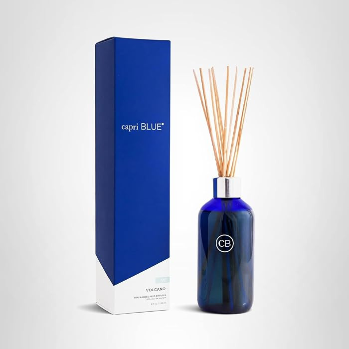 Capri Blue Volcano Reed Diffuser Set - Includes Reed Diffuser Sticks, Fragrance Oil, and Glass Bo... | Amazon (US)