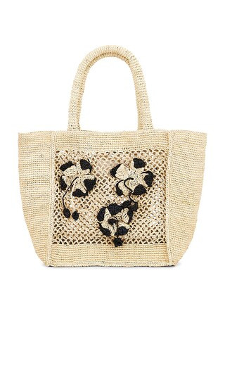 Blaine Tote Bag in Natural | Revolve Clothing (Global)