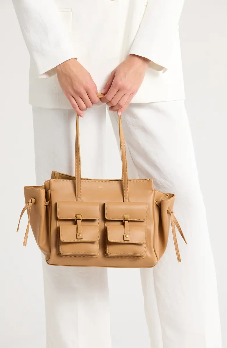 Linda Small Faux Leather Tote | Nordstrom