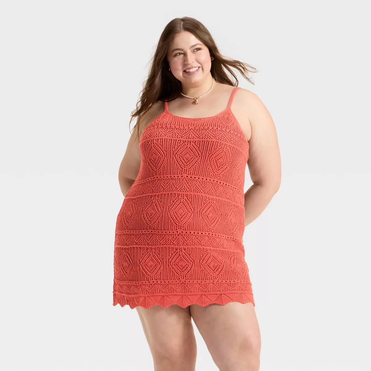 Women's Mini Crochet Shift Dress - A New Day™ | Target