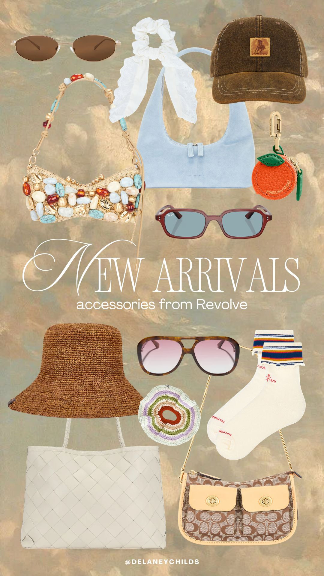 New summer accessories from Revolve 

 #LTKgrwm #LTKSeasonal