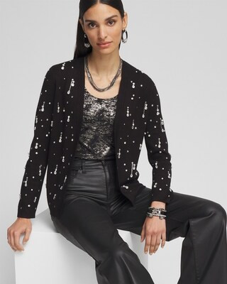 Embellished Long-sleeve Cardigan | Chico's