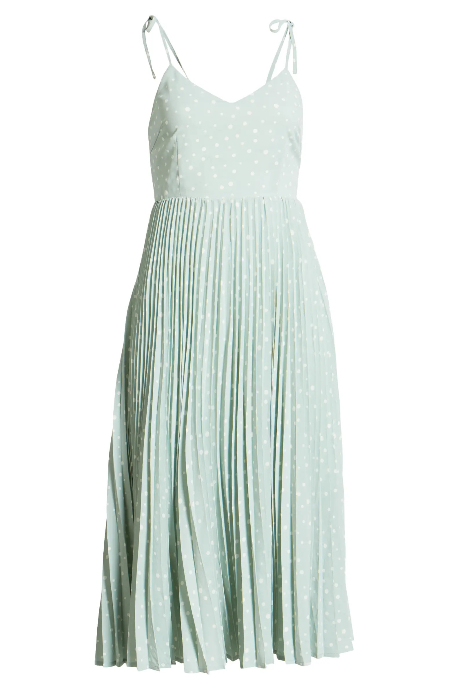 VICI Collection Pleated Midi Dress | Nordstrom | Nordstrom