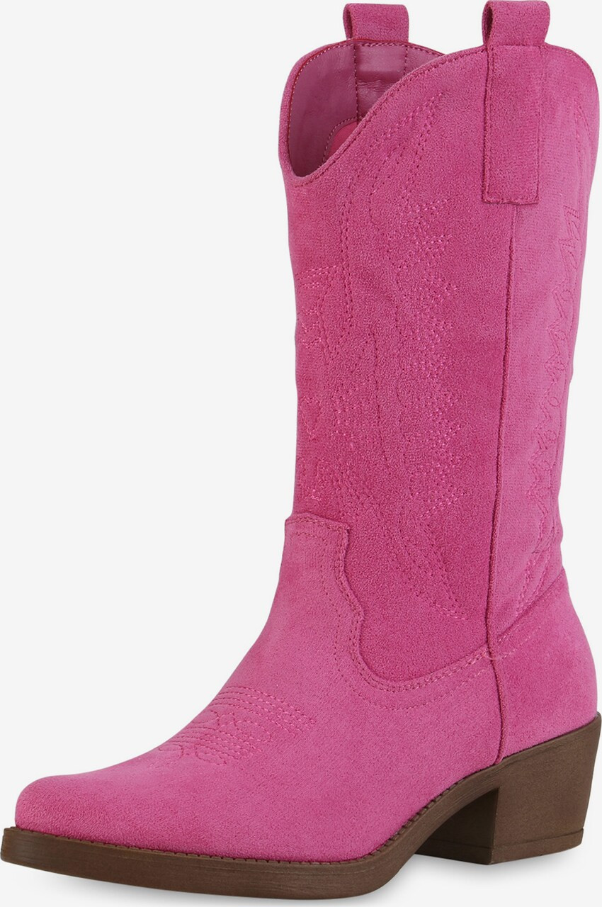Van Hill Cowboylaarzen in Fuchsia | ABOUT YOU | ABOUT YOU NL
