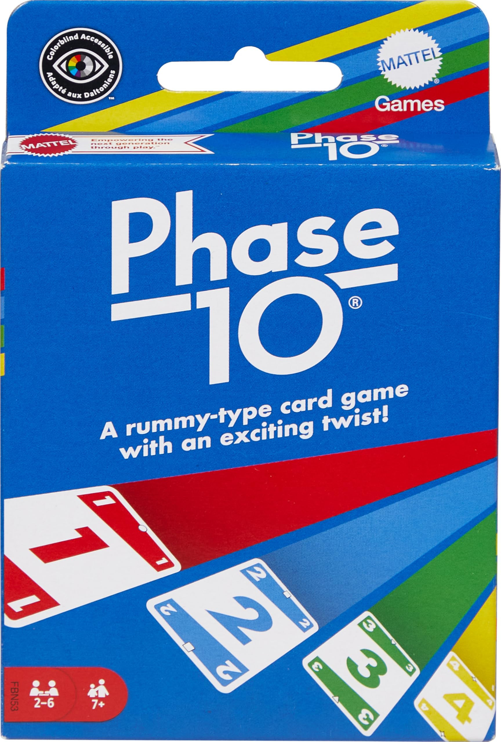 Mattel Games Phase 10 Card Game with 108 Cards, Great Game for Kids, Family or Adult Game Night, ... | Amazon (US)