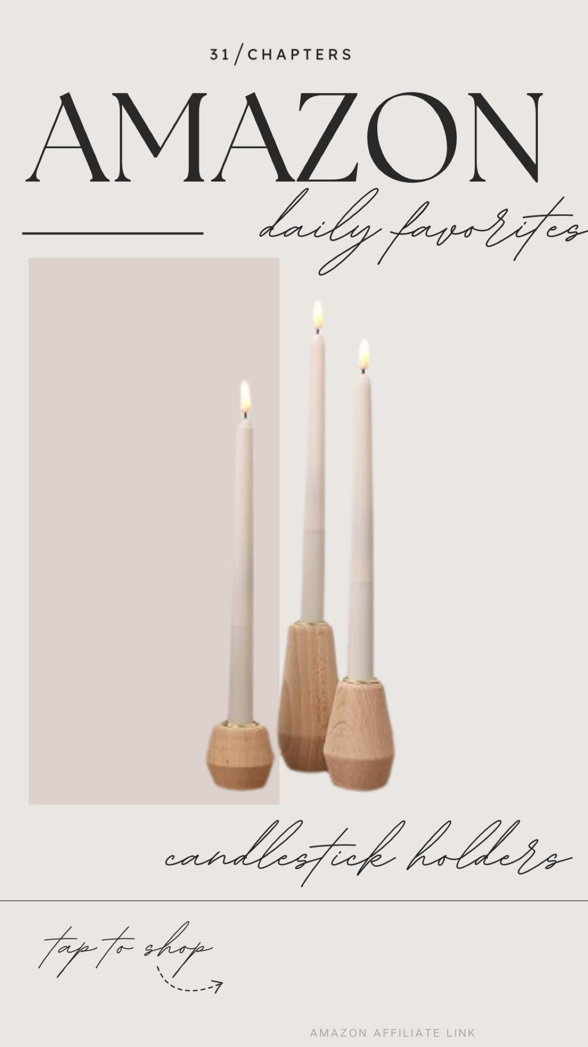 Wooden candle stick holder, home decor, home accessories, hygge, table decor

#LTKhome #LTKstyletip #LTKfindsunder50