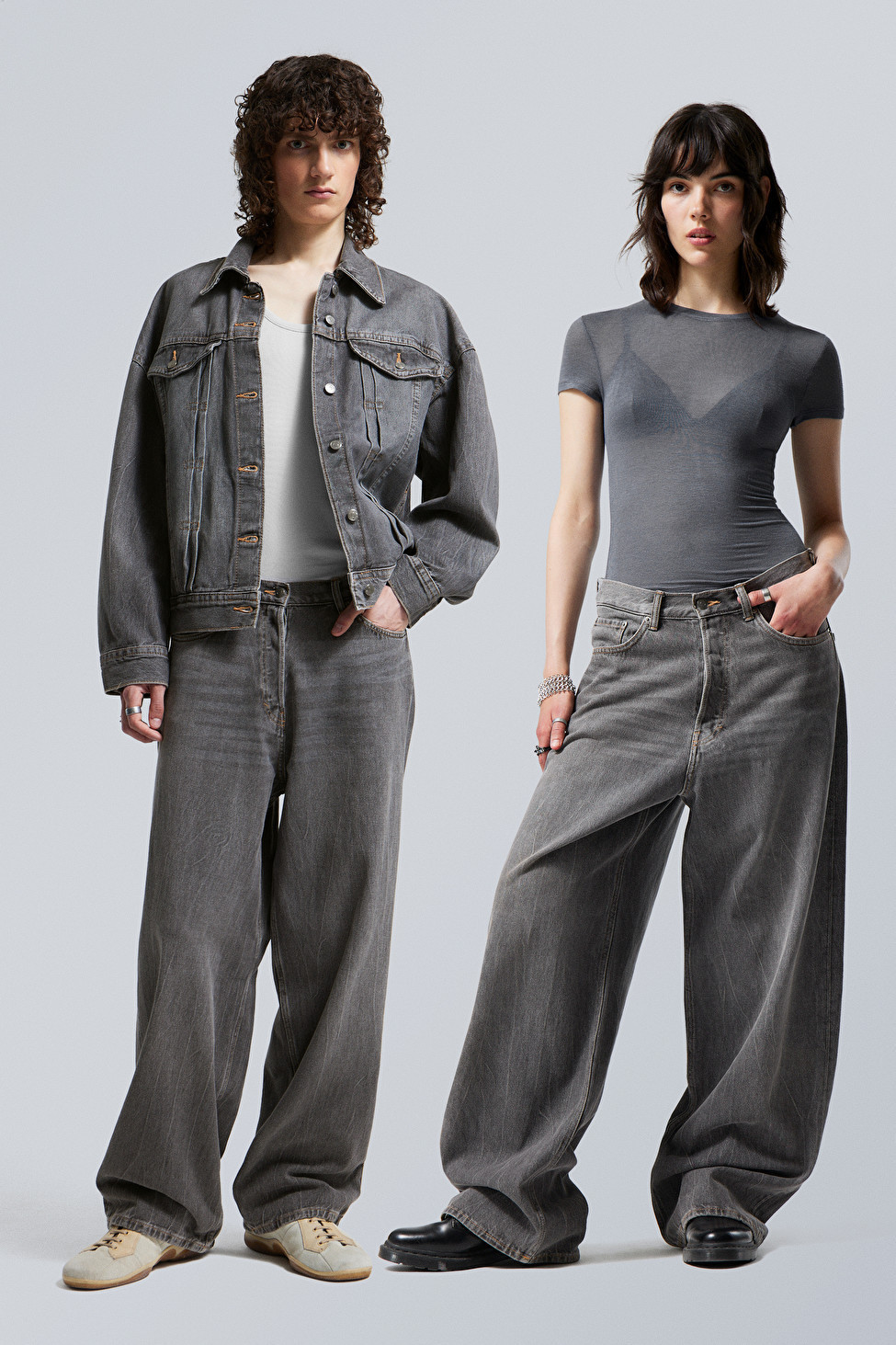 Astro Loose Baggy Jeans | Weekday