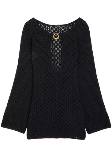 Bimini open-knit cotton mini dress | Harvey Nichols