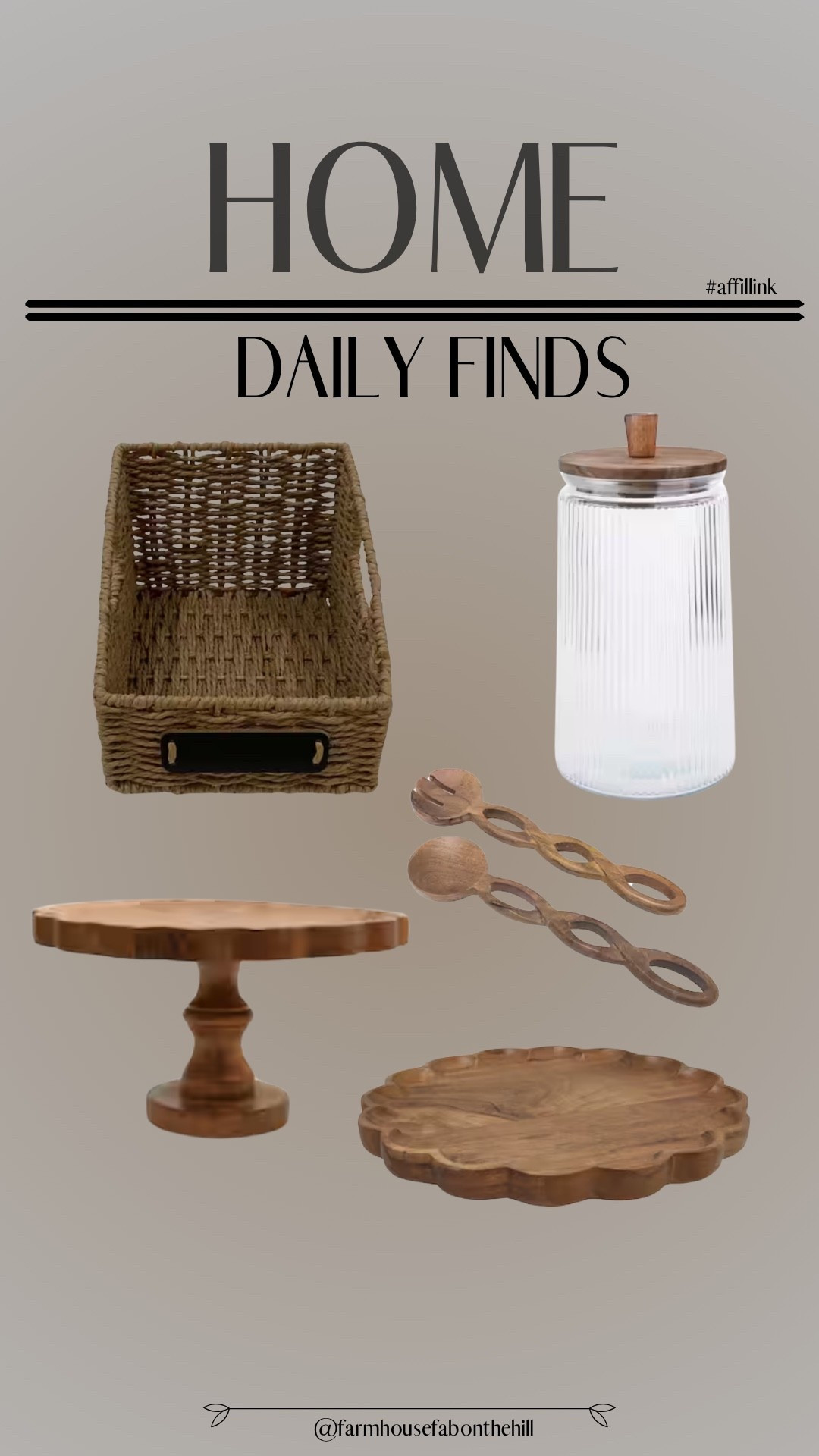 Wow!! 60% Off these fab finds- the wood & scallops 🤎

#LTKHome #LTKSaleAlert
