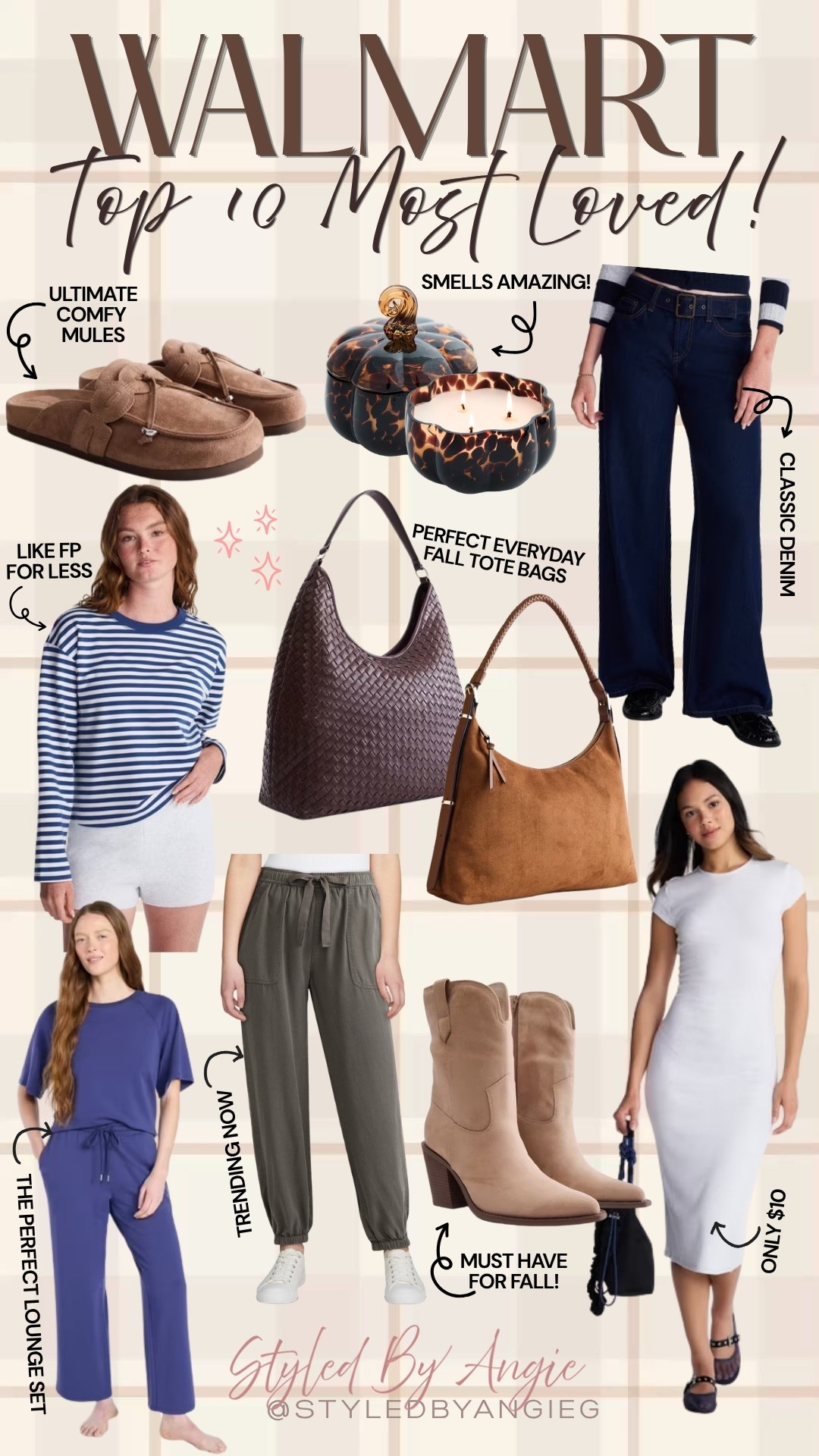 Walmart top 10 most-loved finds 🤍

August favorites, top 10 fashion finds, most loved finds, affordable fashion, Walmart finds, Amazon fashion

#LTKSeasonal #LTKPetite #LTKootd #LTKSeasonal #LTKSaleAlert #LTKgrwm