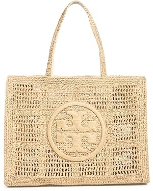 Tory Burch Women's Ella Hand Crocheted Large Tote | Amazon (US)