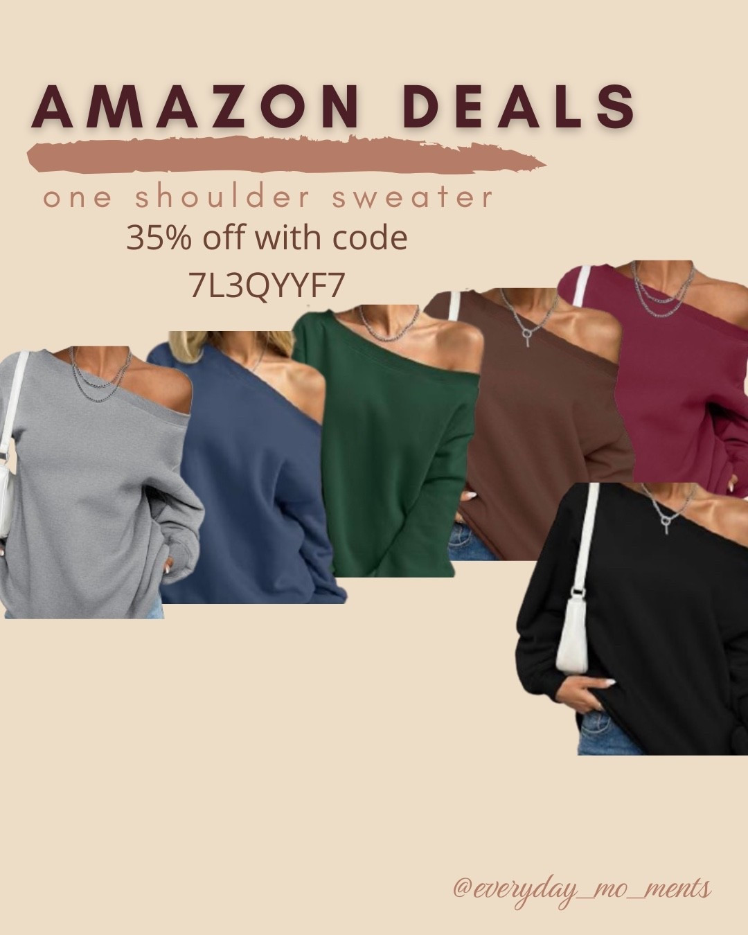 $15 ends 8/18
Amazon fashion
Amazon deals
One shoulder sweater

#LTKSaleAlert