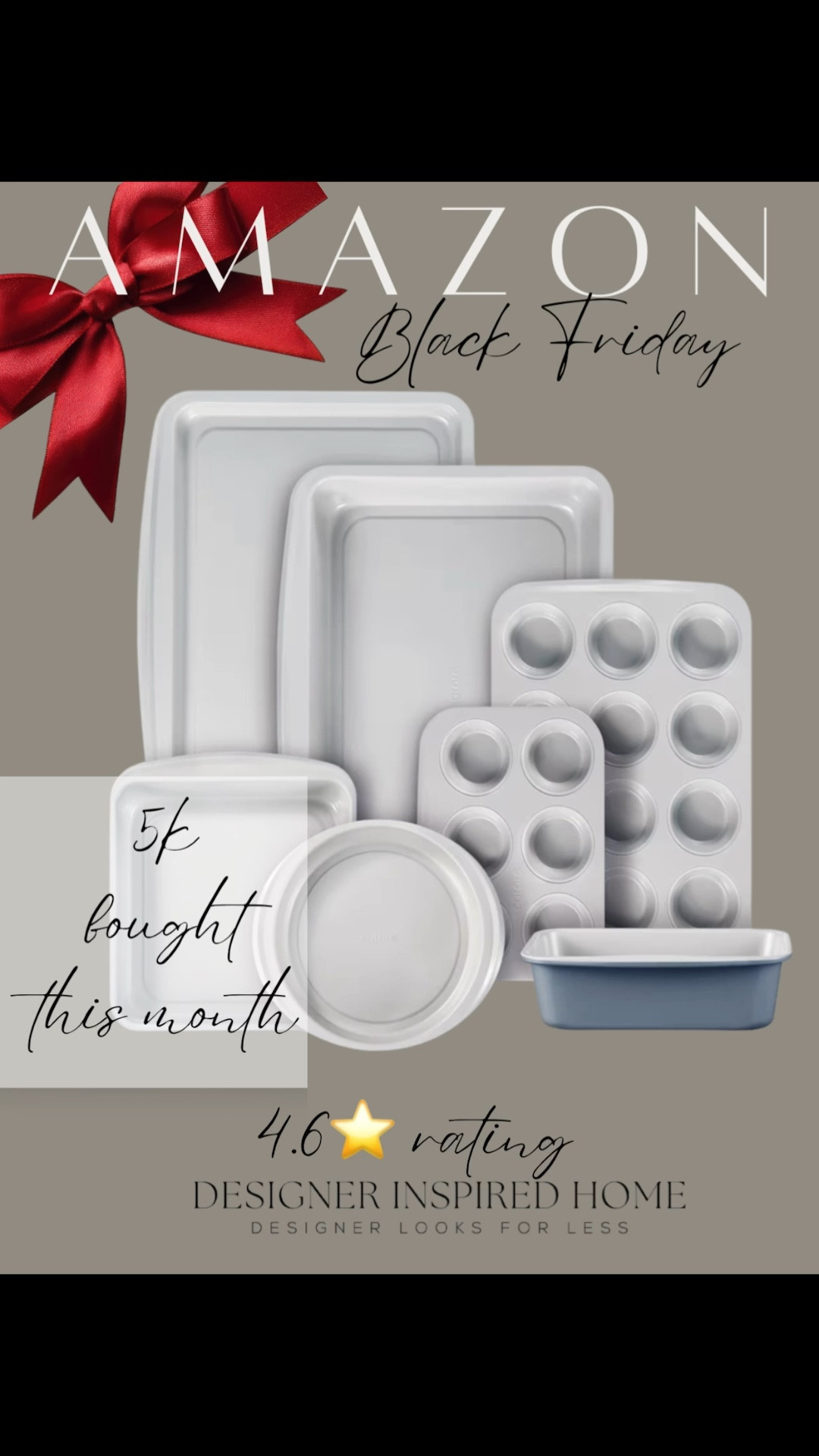 This bakeware set is over 60% off for Black Friday! 

#LTKHome #LTKSaleAlert #LTKfoodie
