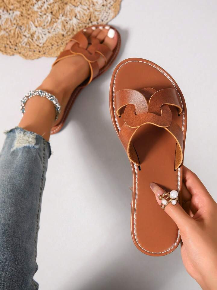 Color: Brown | SHEIN