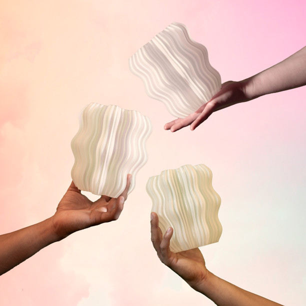 Wooj Mini Wavy Lamp, Desk Lamp, Small Space Lamp, Reading Light, Kids Bedroom Lamp, Home Office L... | Walmart (US)