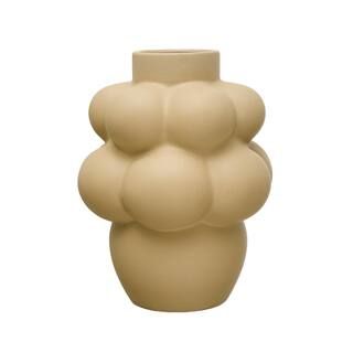 Bloomingville 14.5" Sand Finish Stoneware Formed Bubble Vase | Michaels | Michaels Stores
