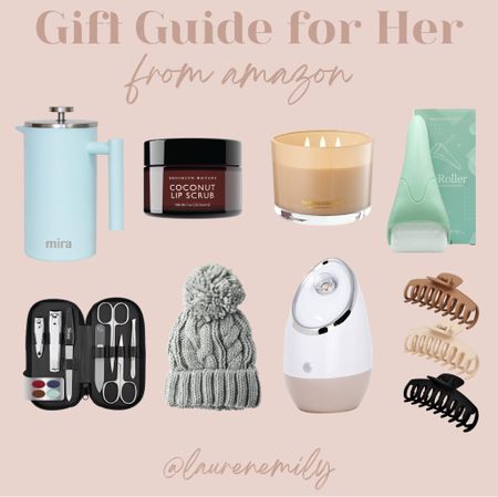 Gift Guide for her from Amazon! All the best finds for your girlfriend, friend, BFF, mom, mother in law, or anyone special in your life! 

#LTKHoliday #LTKSeasonal #LTKGiftGuide
