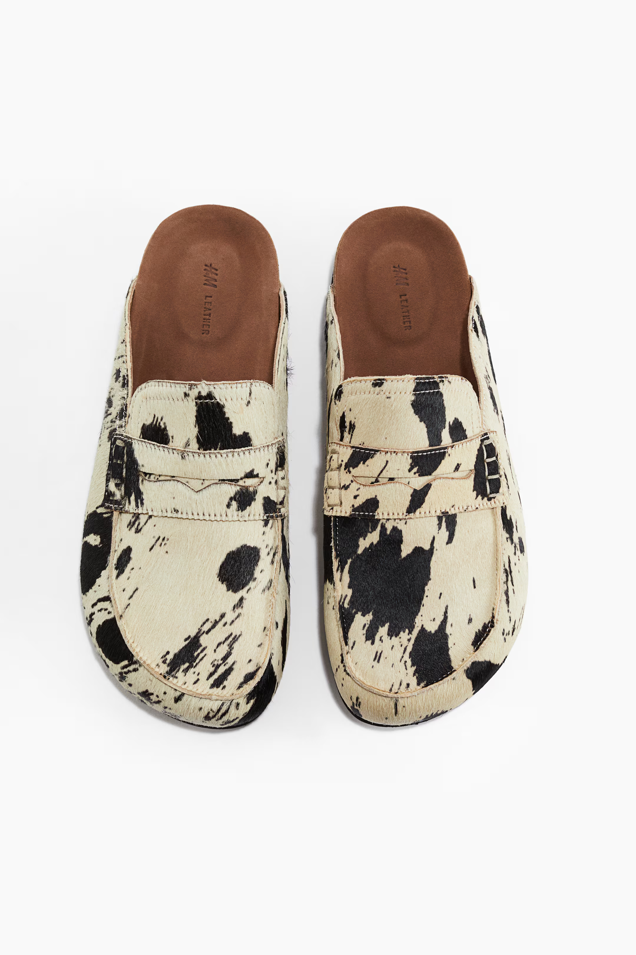 Leather loafer mules | H&M (UK, MY, IN, SG, PH, TW, HK)