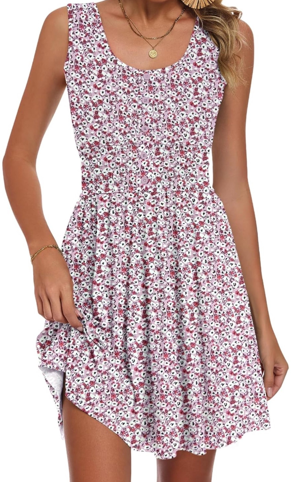 Lightweight, stretchy, comfortable mid length summer dress that perfectly drapes over your midsection

#LTKMidsize #LTKmomlife #LTKSaleAlert