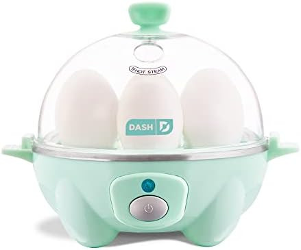 DASH Rapid Egg Cooker: 6 Egg Capacity Electric Egg Cooker for Hard Boiled Eggs, Poached Eggs, Scr... | Amazon (US)
