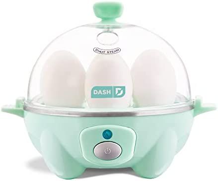 DASH Rapid Egg Cooker: 6 Egg Capacity Electric Egg Cooker for Hard Boiled Eggs, Poached Eggs, Scr... | Amazon (US)