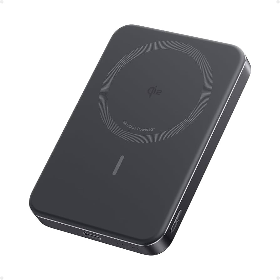Anker MagGo Power Bank, Ultra-Slim 10,000mAh Magnetic Battery Pack, Qi2 Certified 15W Ultra-Fast ... | Amazon (US)