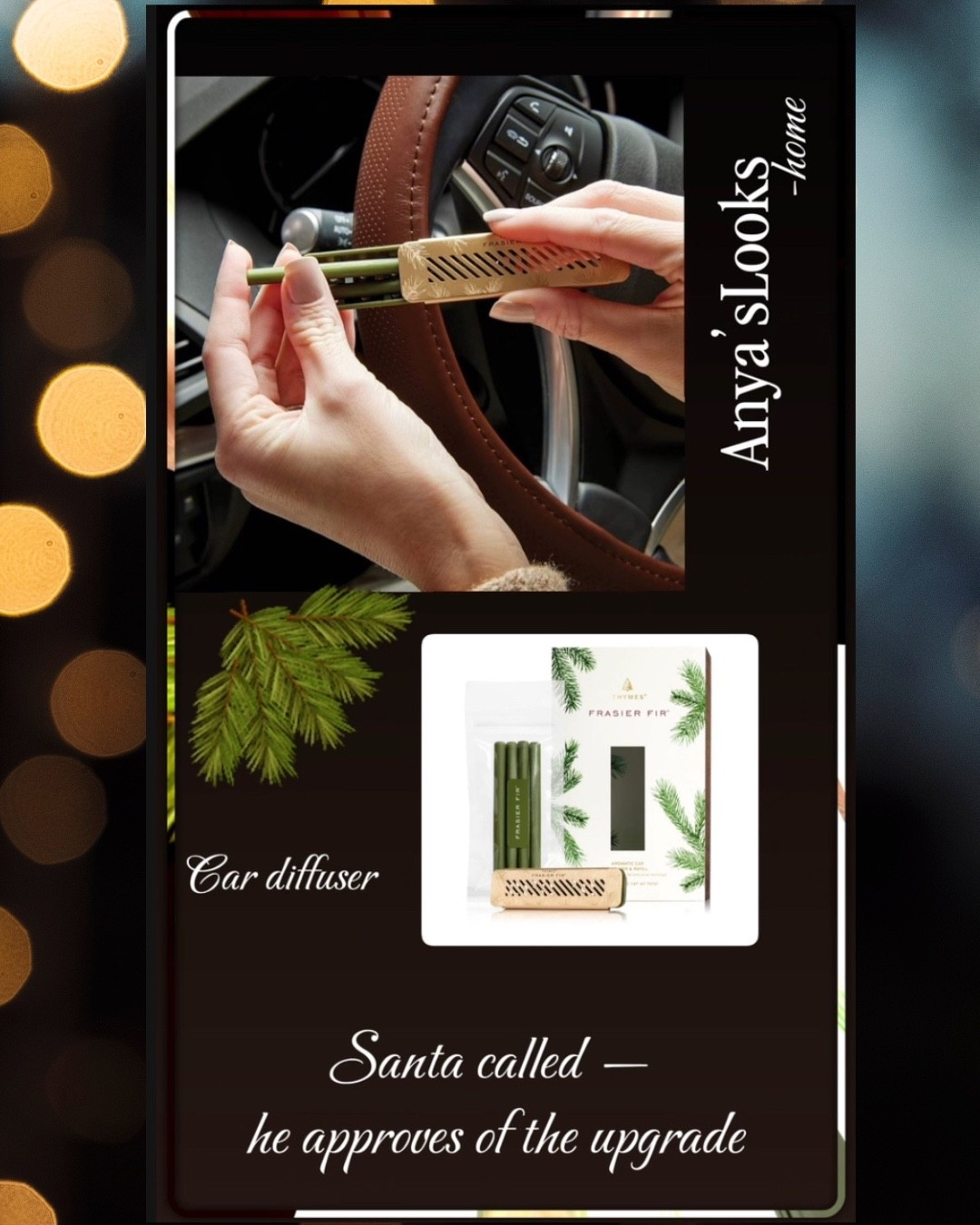 Car diffuser who doesn’t want their car to smell pretty specially during the season or anytime love fighting this pretty diffuser with my favorite scent. 


#LTKHoliday #LTKSeasonal #LTKGiftGuide