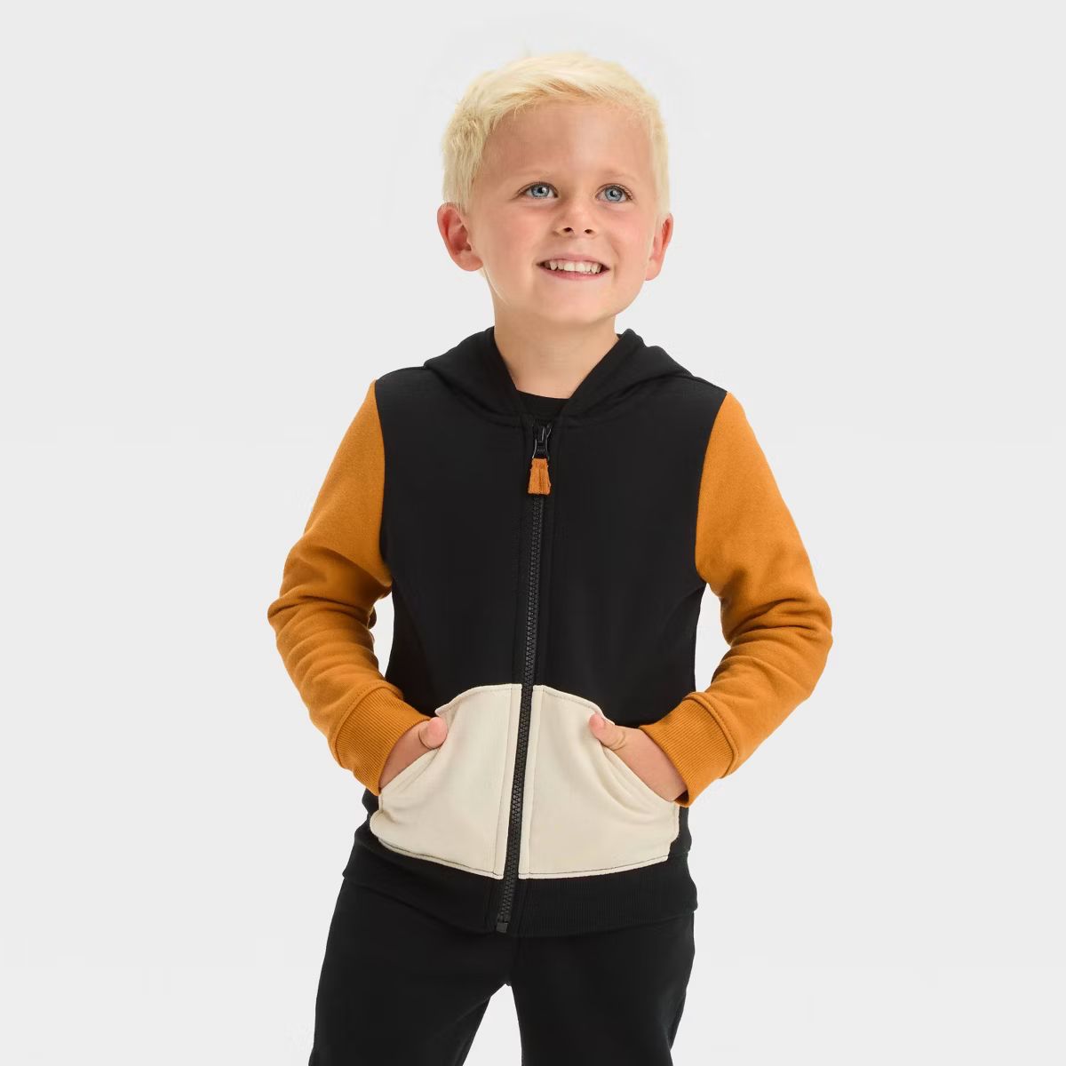 Toddler Boys' Fleece Zip-Up Sweatshirt - Cat & Jack™ | Target