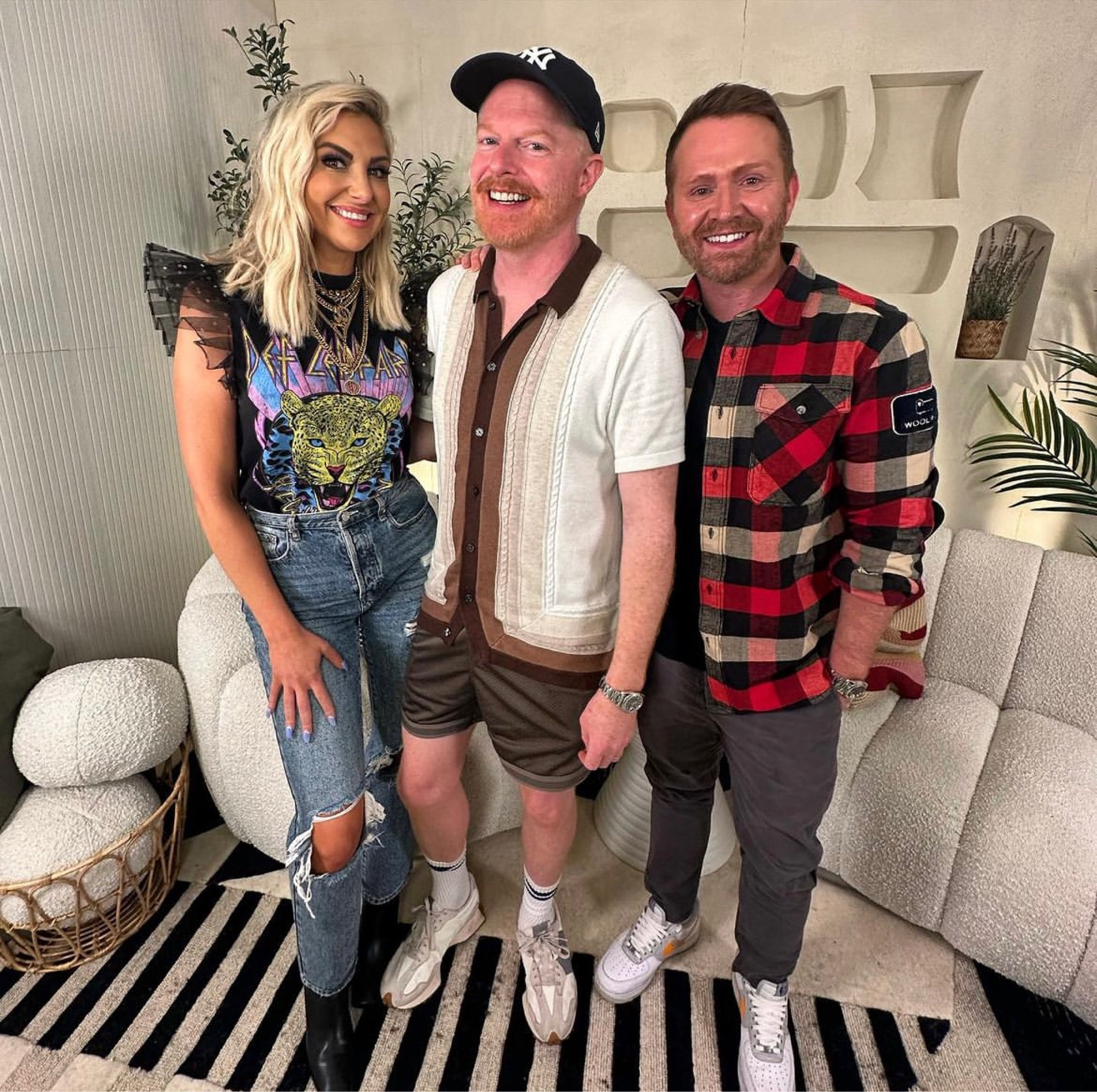 Shop my outfit from our episode of the Orange Country podcast with Jesse Tyler Ferguson! My Def Leppard graphic tee is Alice + Olivia & necklaces are DYLAN LEX!

#LTKworkwear #LTKstyletip #LTKGiftGuide