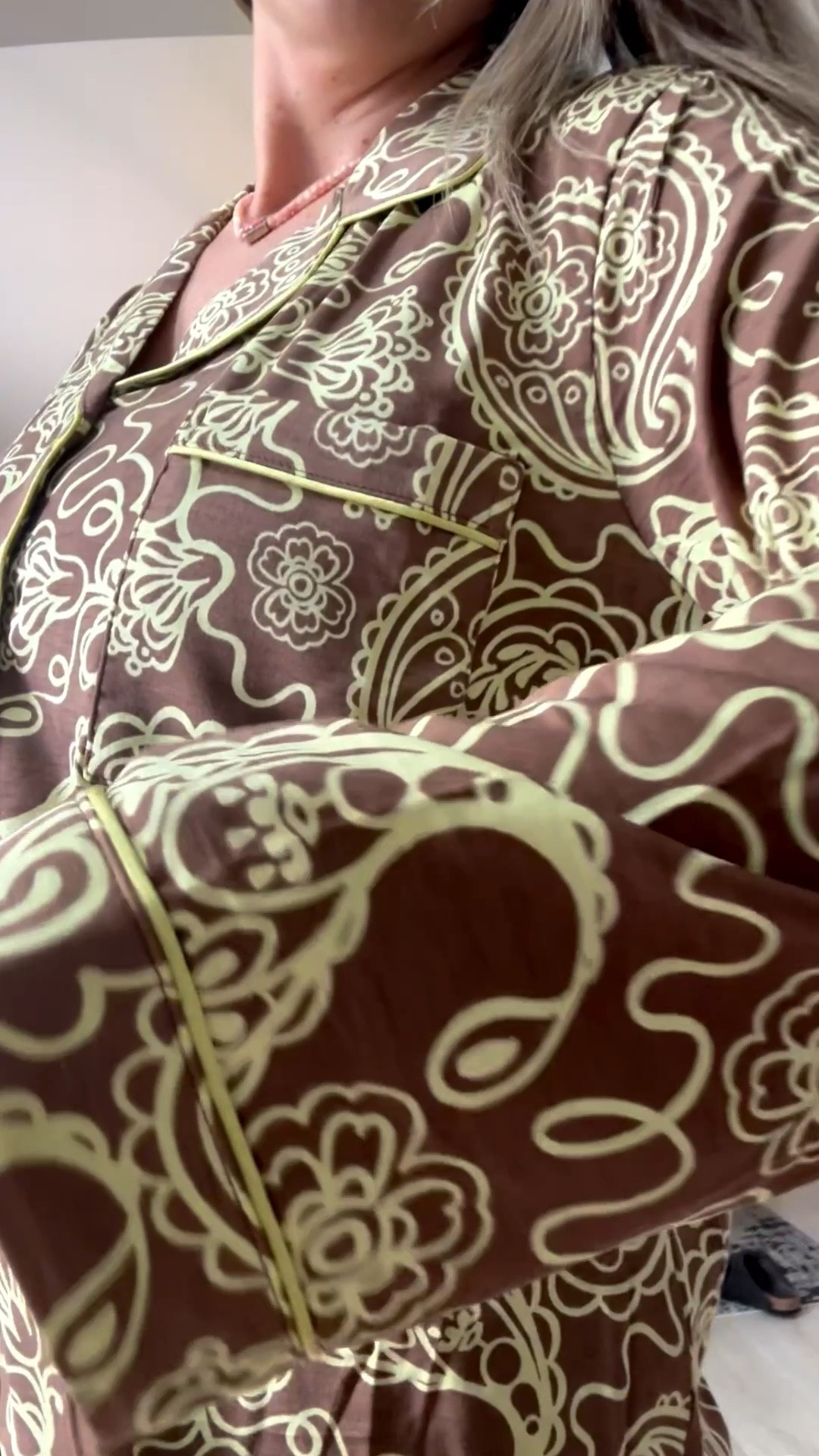 Obsessed with this print!! All sizes are still available. It feels like you’re wearing a cloud. I’m in a size medium  

#LTKFindsUnder100 #LTKHome #LTKSeasonal