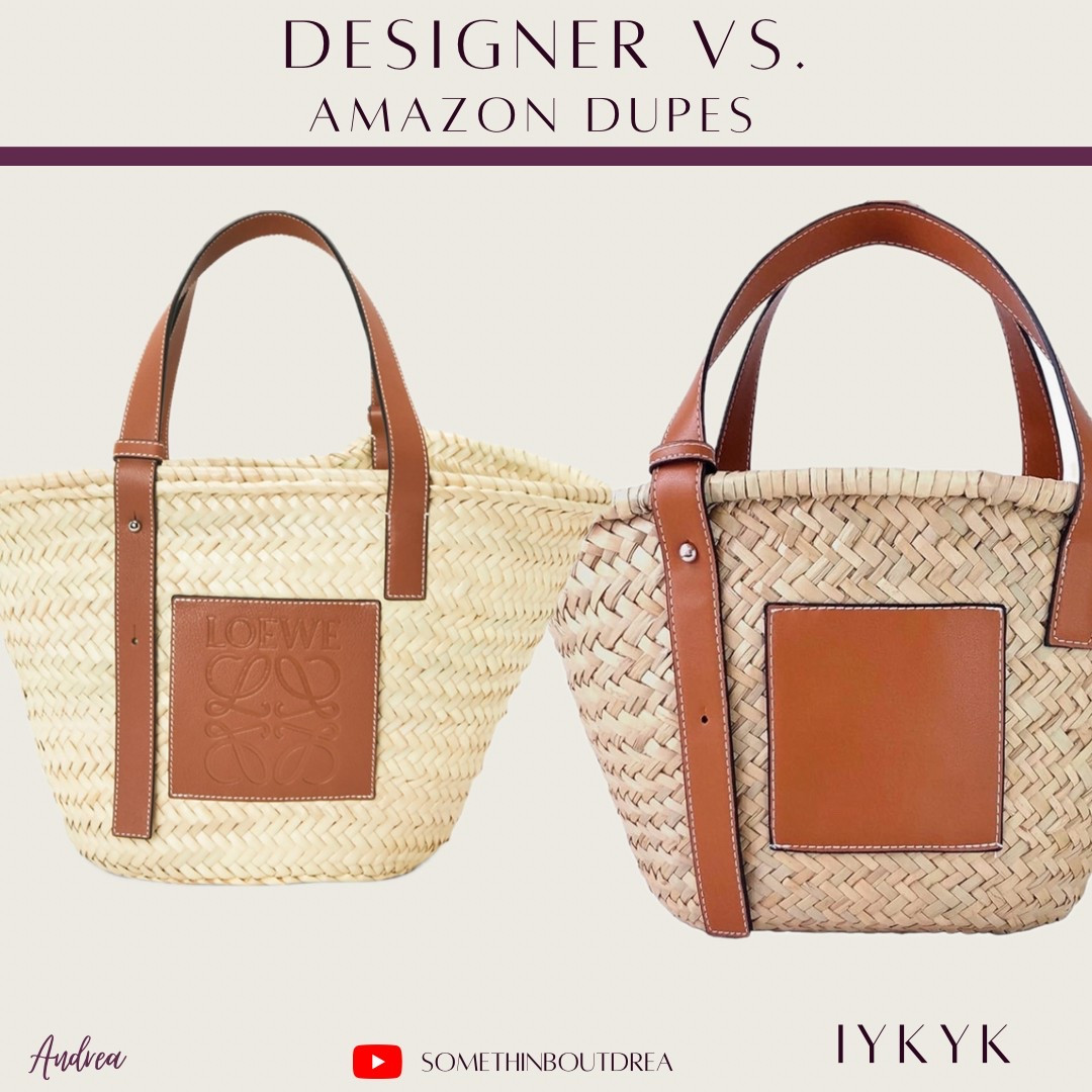 Designer Vs. Dupe #loewe edition #dupes #Amazon #luxury