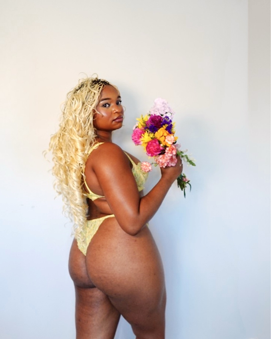 Love this yellow lacy unlined bra and Brazilian bottom set from nt @savagexfenty #SavageXAmbassador it would look so cute with a spring dress or low cut top for a peekaboo moment you can get this set for just $19 when you sign up using my link

#LTKootd #LTKselfcare