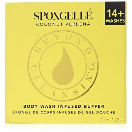 Spongelle Beyond Cleansing Boxed Flower Bath Sponge, Coconut Verbana | Walmart (US)