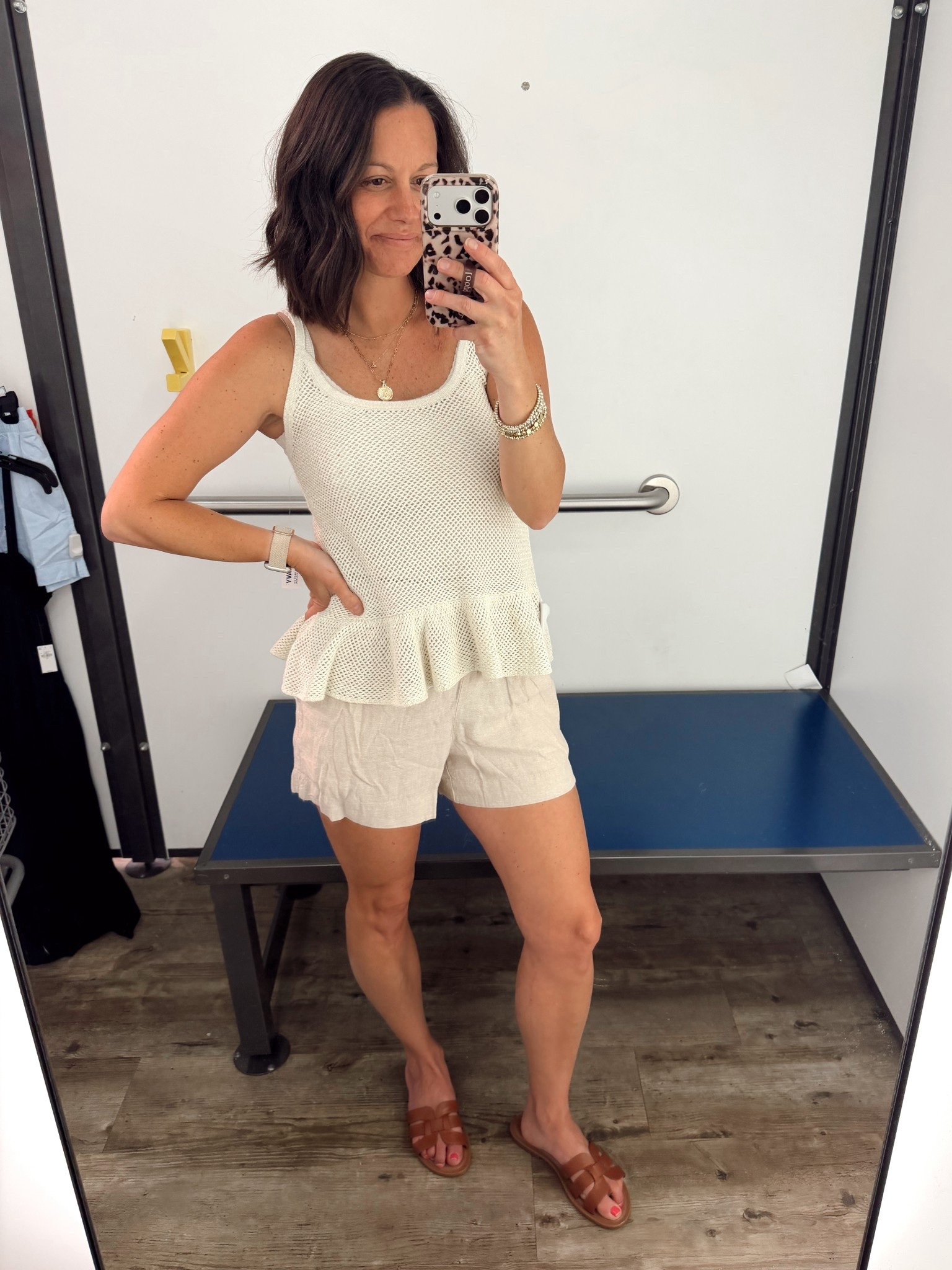50% off old navy! Peplum top and linen shorts run true to size!



#LTKootd #LTKmomlife #LTKOver40